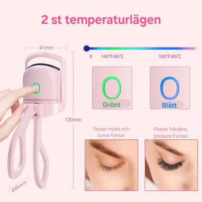 THERMALASH Pro Electric Heated Eyelash Curler – Dual Heat Settings