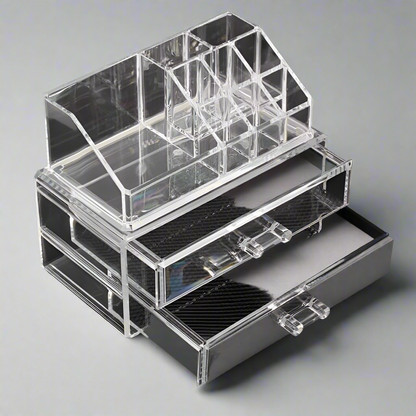 COSMETICS-ORGANIZER | AKRYL – Elegant Acrylic Makeup Storage Box